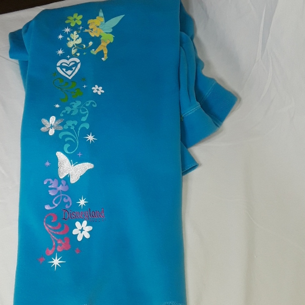 Disneyland Resort womens Tinkerbell Xl sweat pants